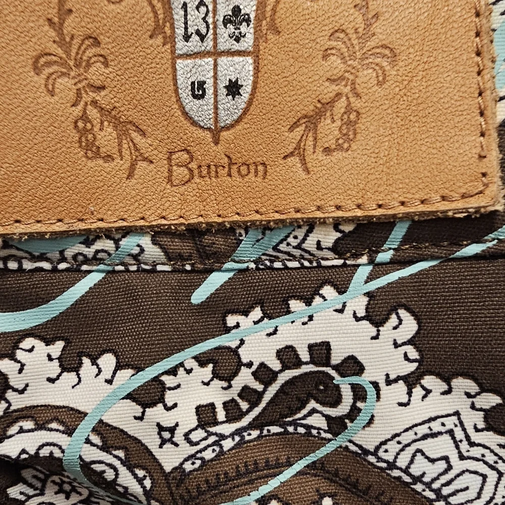 Burton Women's Cruiser Insulated Ski/Snowboard Pants  Paisley Print Size Small - Picture 6 of 12